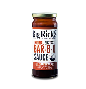 Big Rick's Original Bar-B-Q Sauce 20oz